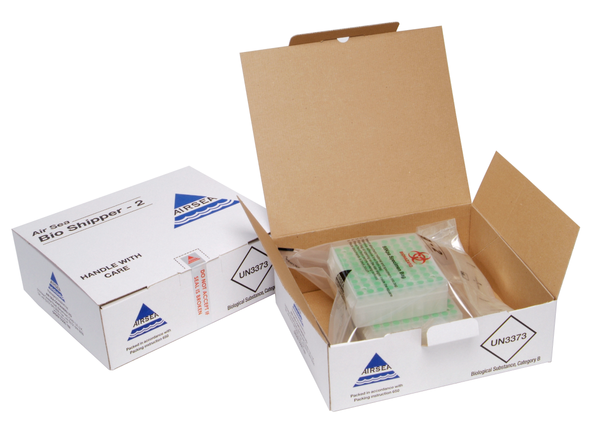 BioShipper-2 Complete Kit For UN3373 | Air Sea Containers